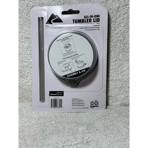 Ozark Trail All-in-one Tumbler Lid Compatible With 30 & 32 Ounces Tumbler - Picture 2 of 2